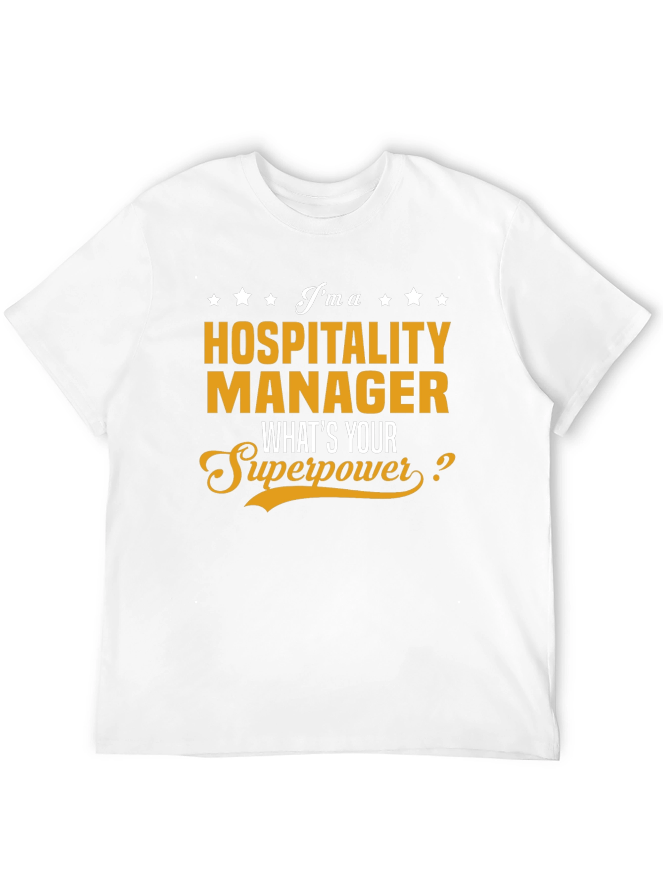 Hospitality Manager Superpower T-Shirt - Job Pride