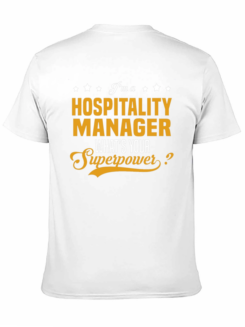 Hospitality Manager Superpower T-Shirt - Job Pride