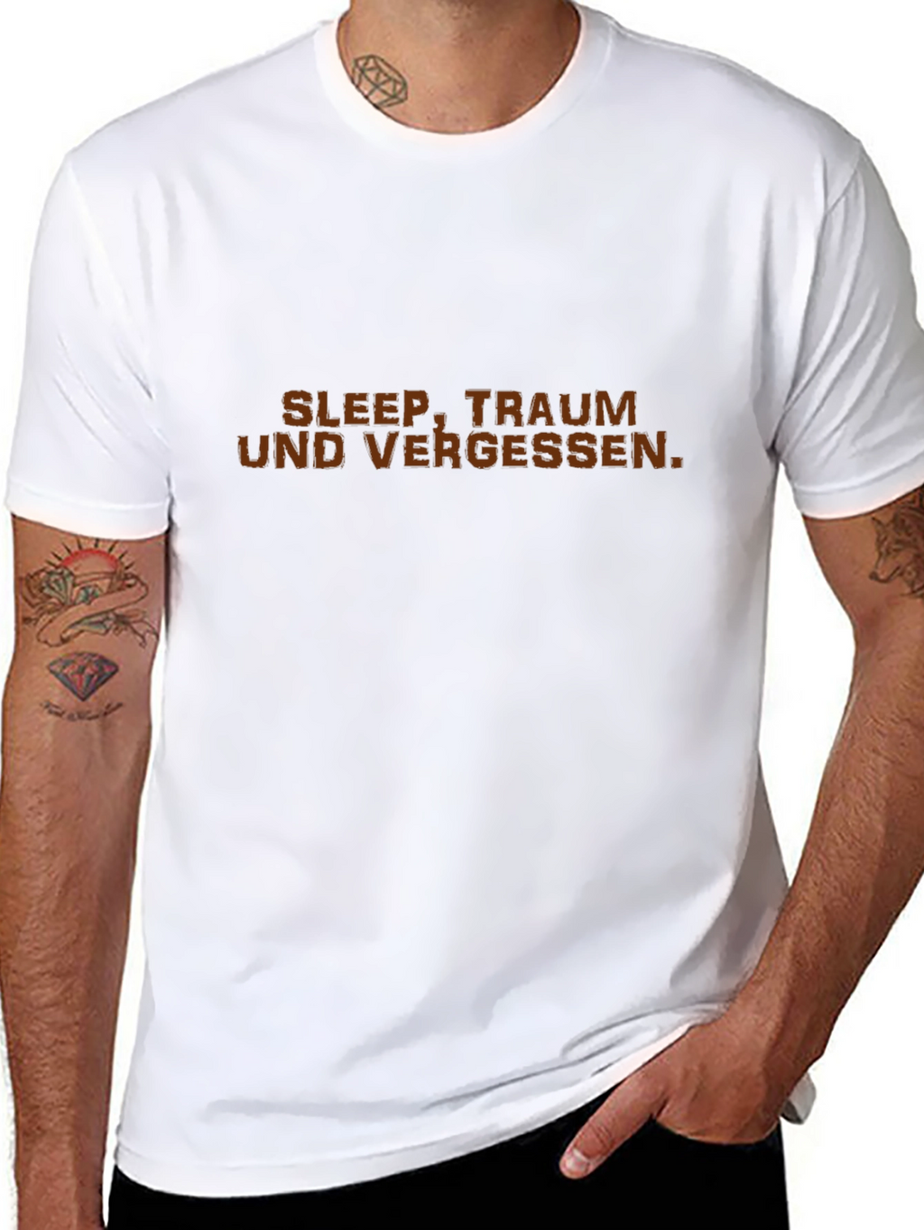 Sleep Traum Und Vergessen Black T-Shirt