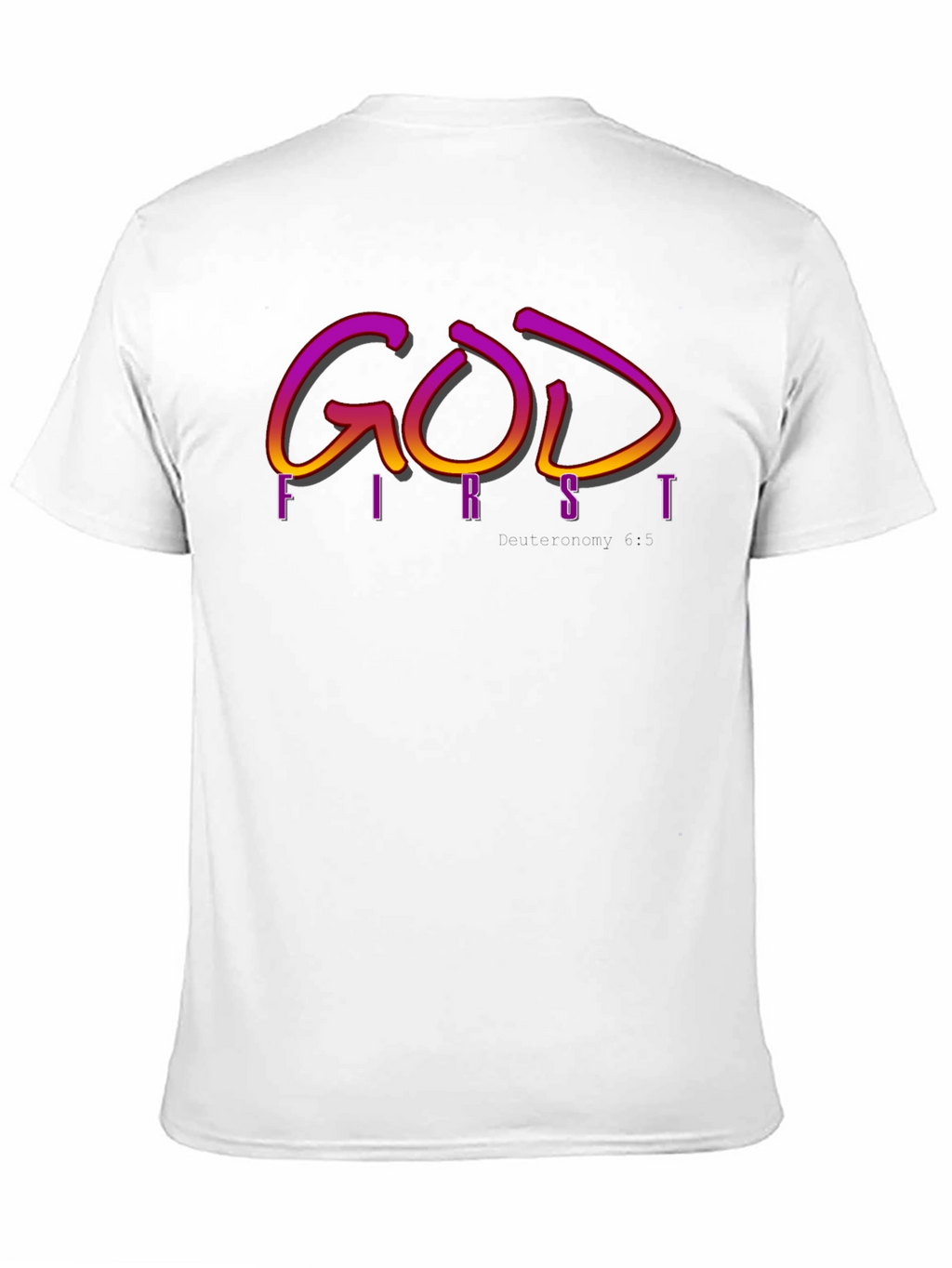 God First Graphic Tee - Stylish Christian Apparel