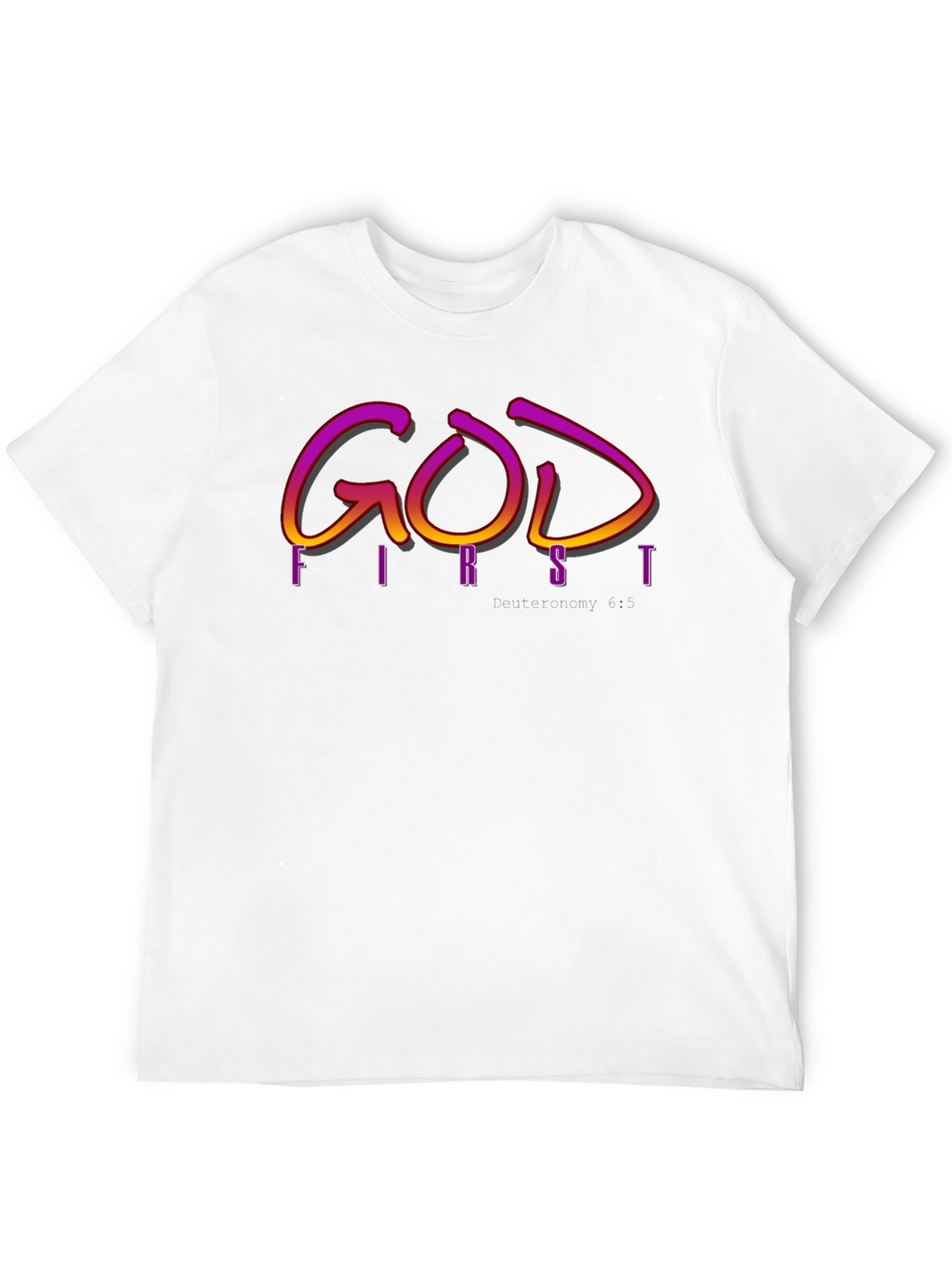 God First Graphic Tee - Stylish Christian Apparel