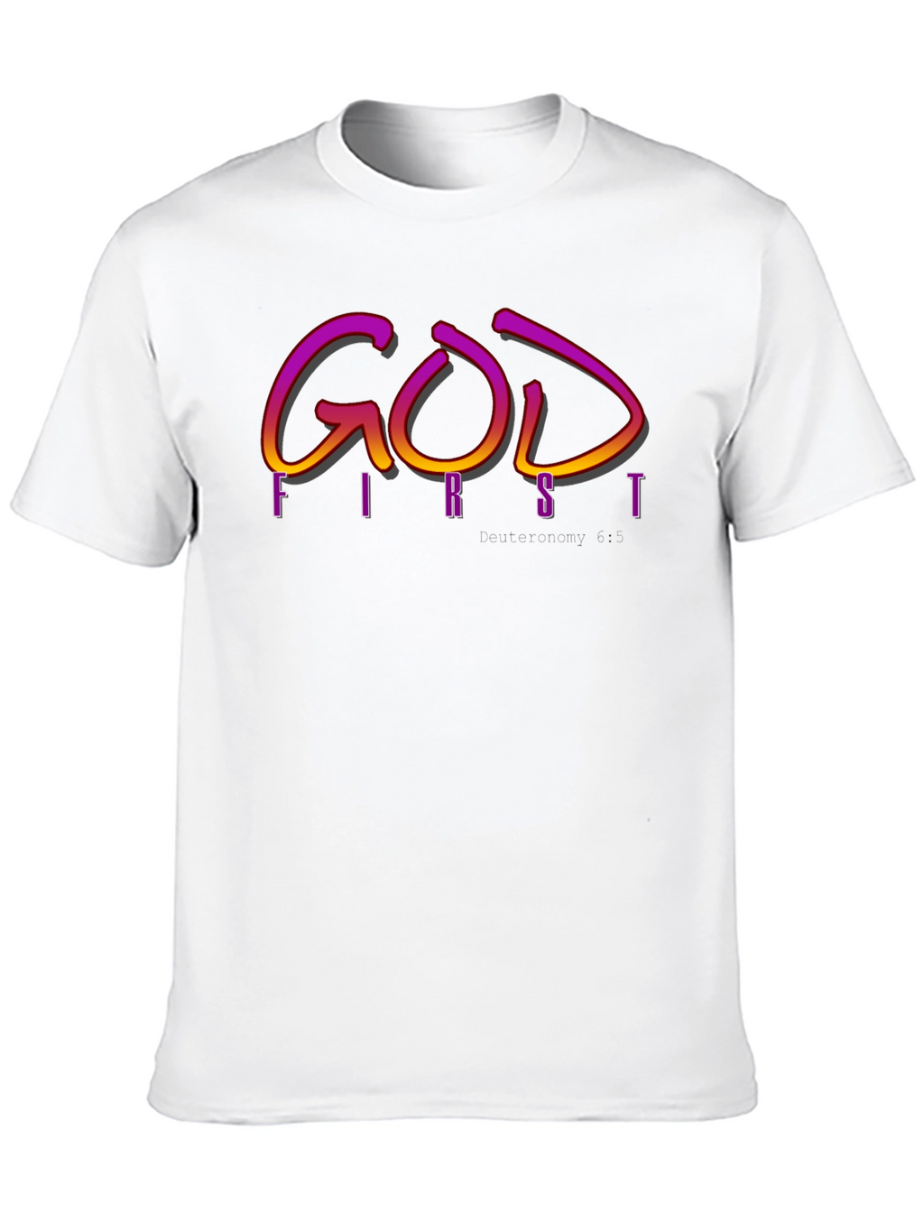 God First Graphic Tee - Stylish Christian Apparel