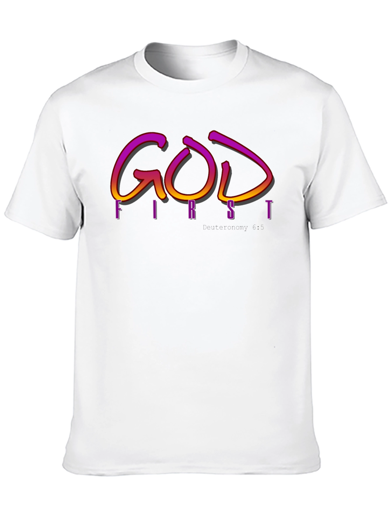 God First Graphic Tee - Stylish Christian Apparel