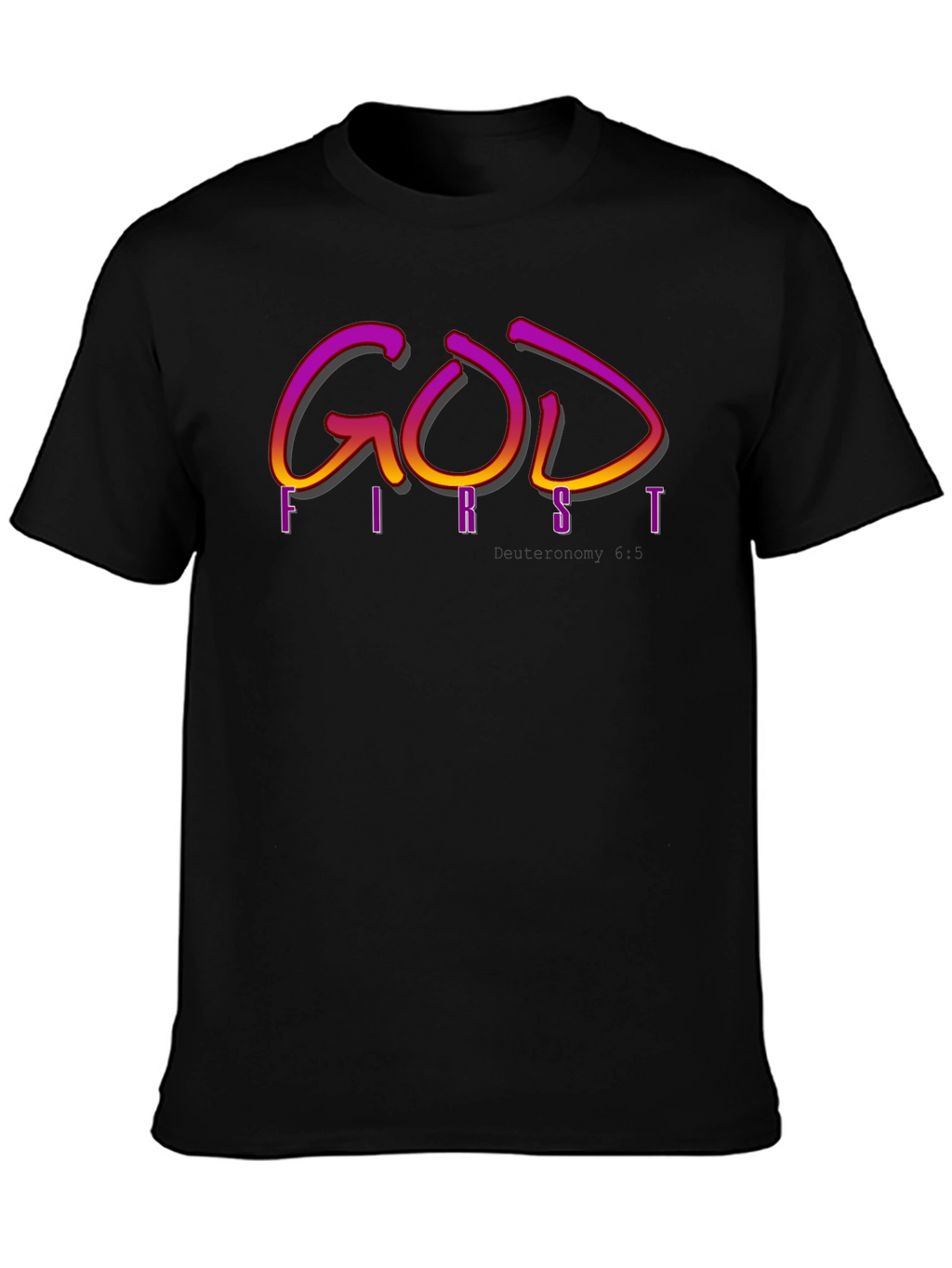 God First Graphic Tee - Stylish Christian Apparel