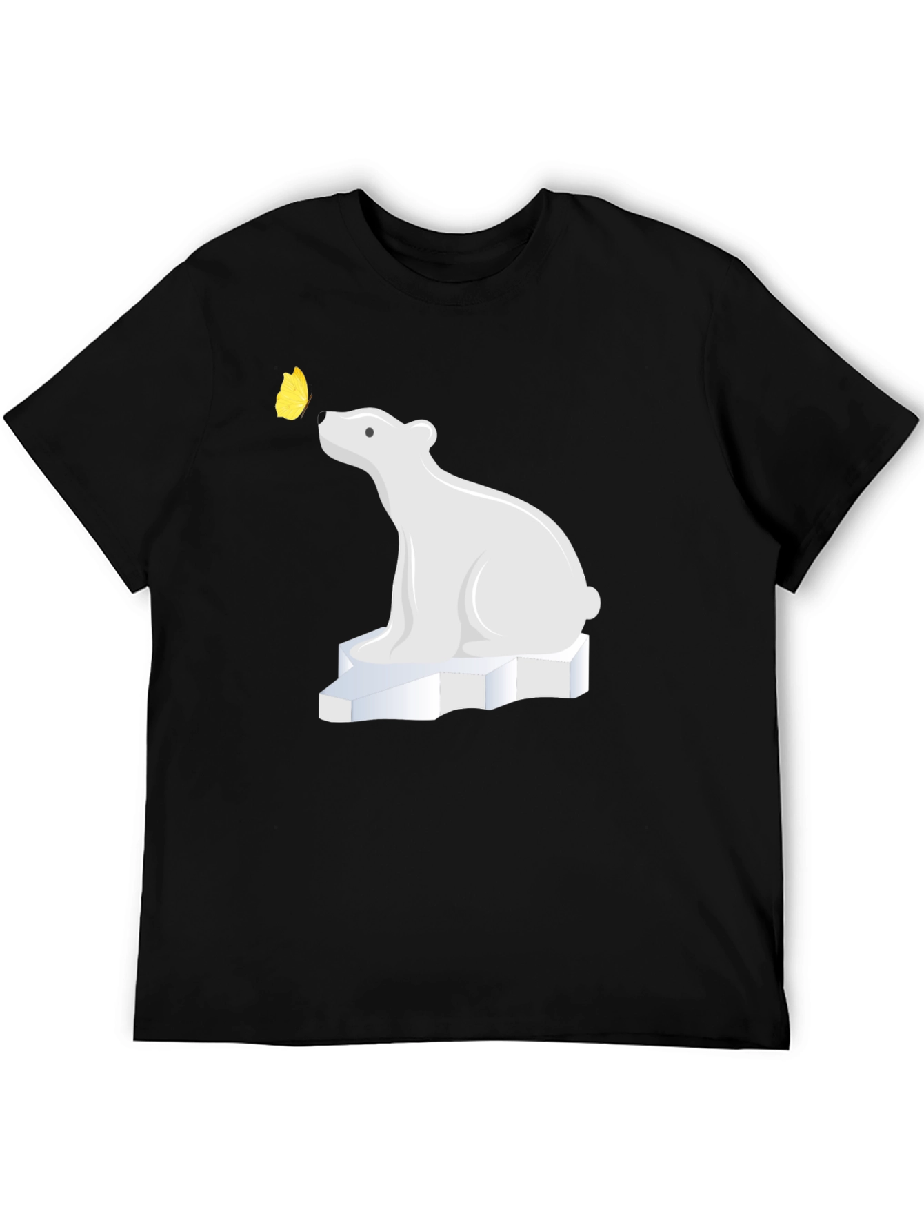 Polar Bear on Ice T-Shirt -  Cool Graphic Tee