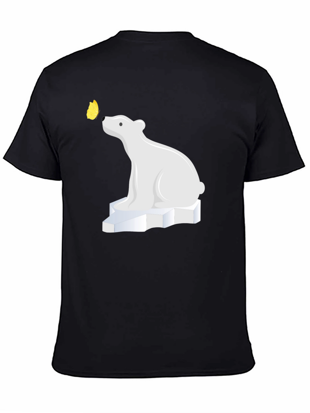 Polar Bear on Ice T-Shirt -  Cool Graphic Tee