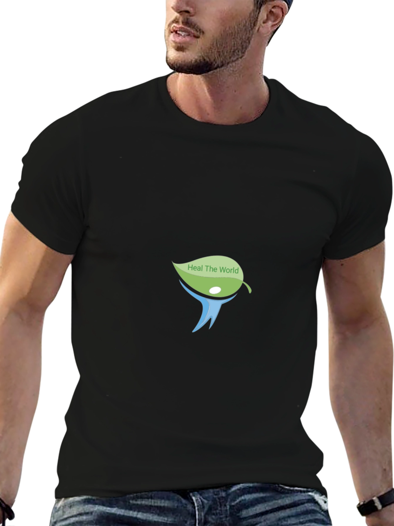 Heal The World T-Shirt - Eco-Friendly Design