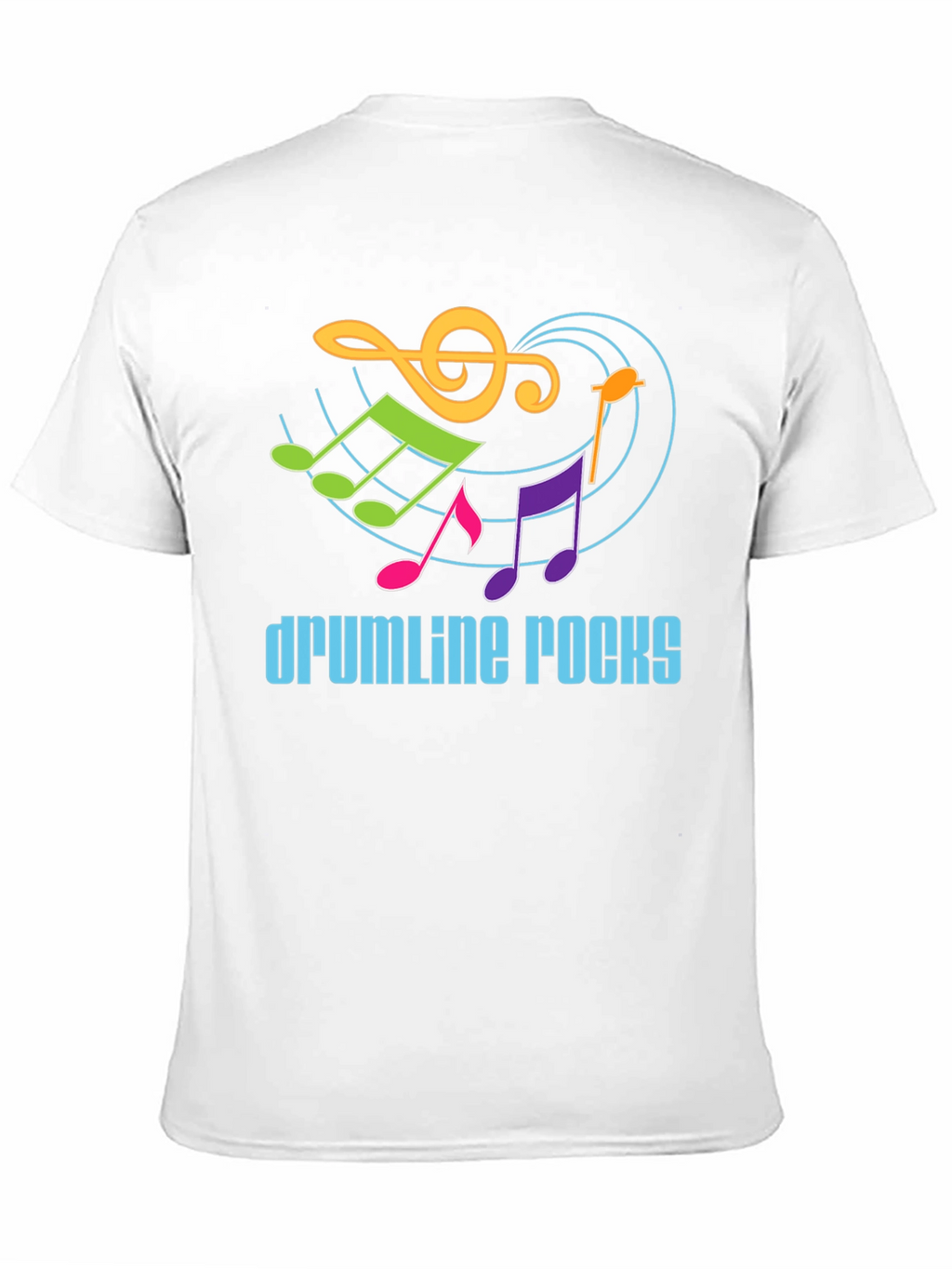 Drumline Rocks Graphic Tee - Music Lover Shirt