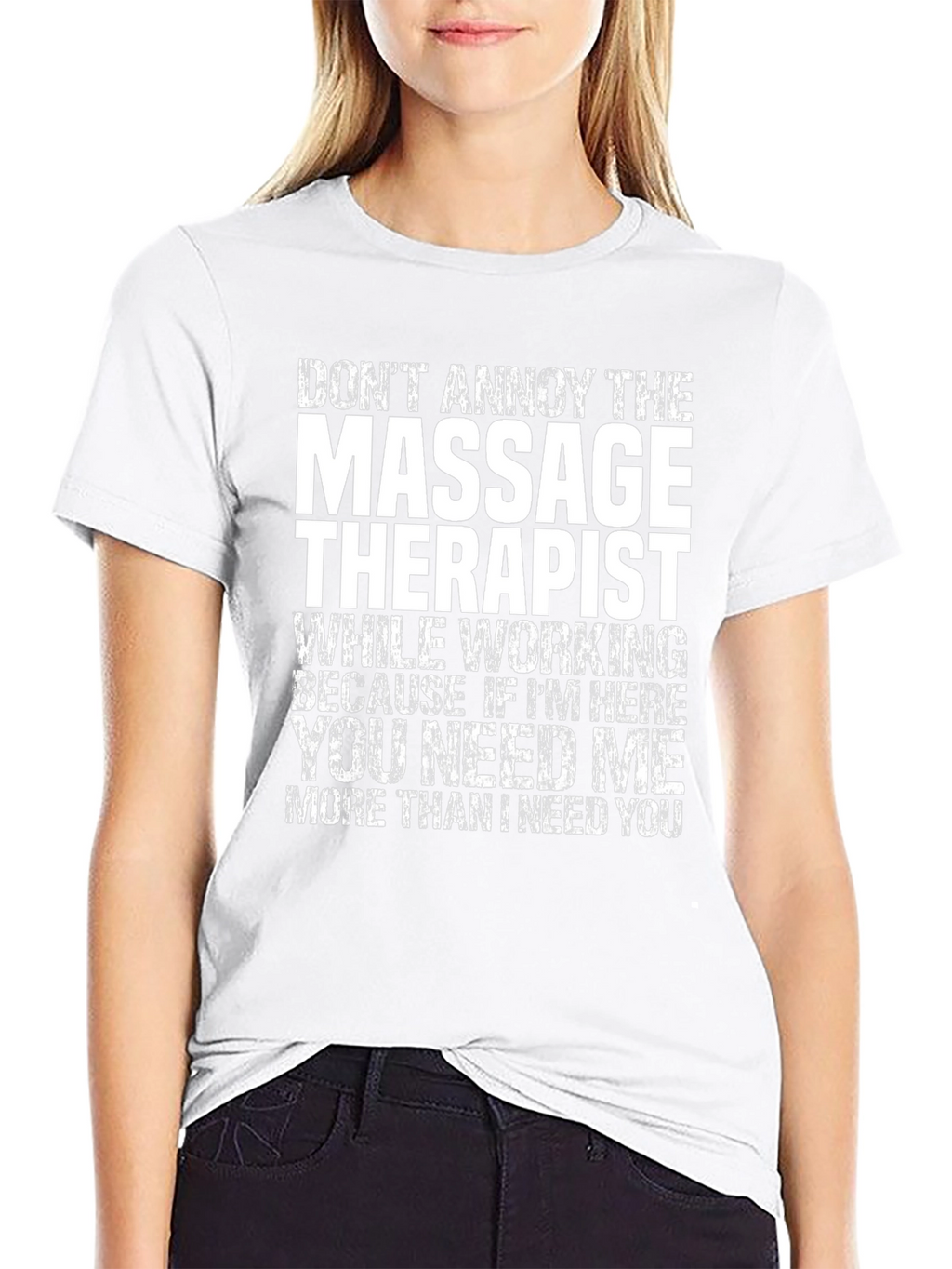 Massage Therapist T-Shirt Funny Gift