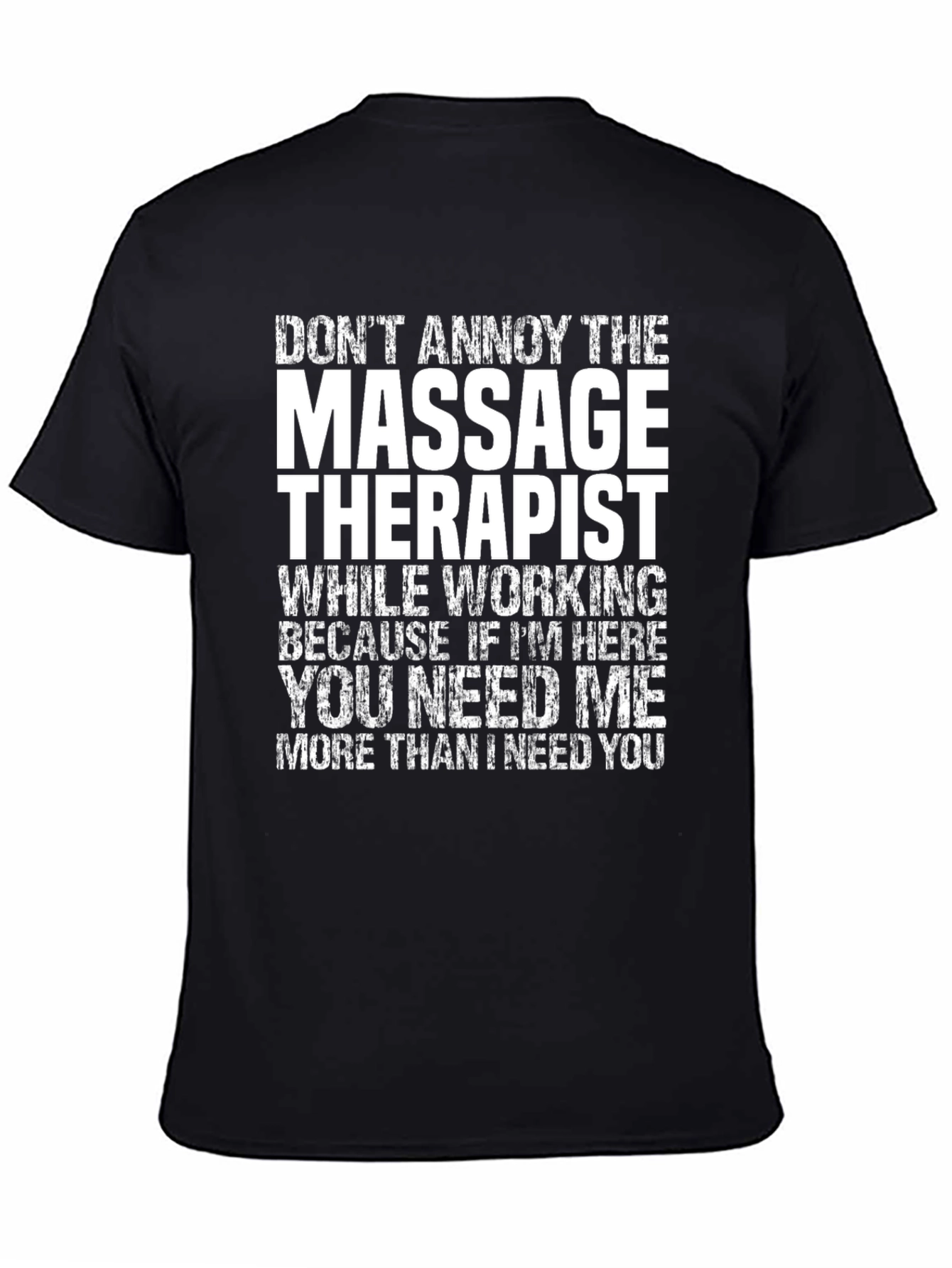 Massage Therapist T-Shirt Funny Gift