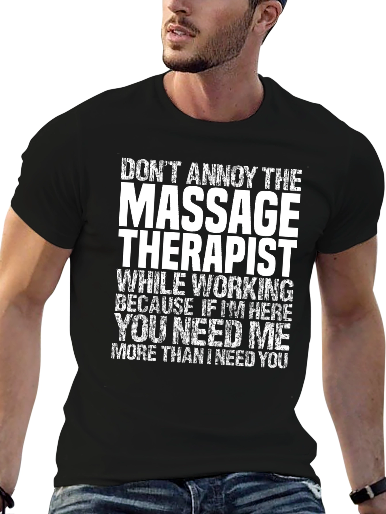 Massage Therapist T-Shirt Funny Gift