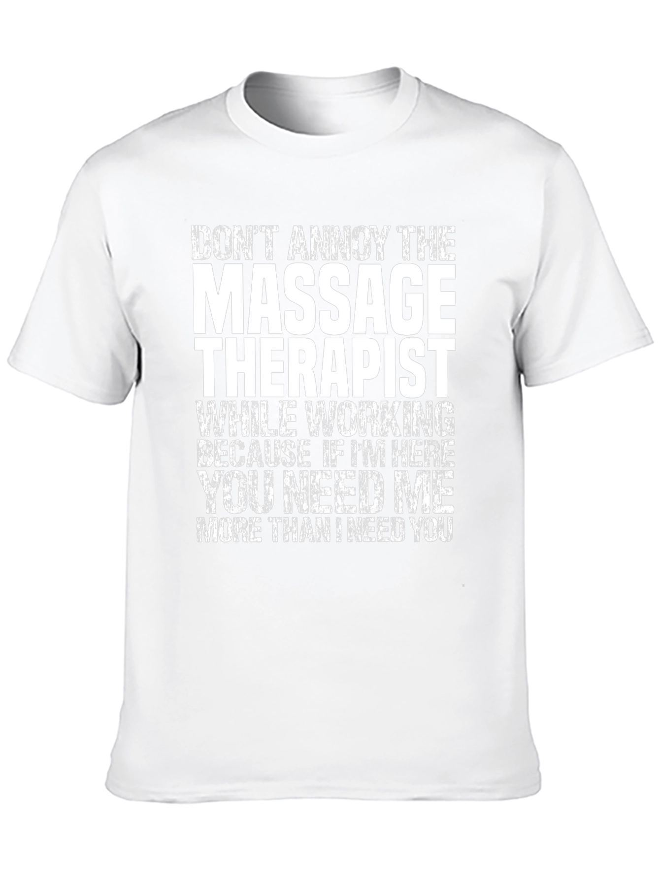 Massage Therapist T-Shirt Funny Gift