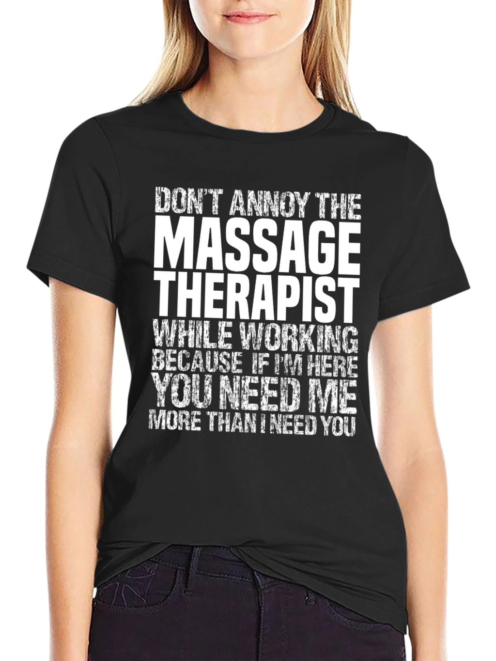 Massage Therapist T-Shirt Funny Gift