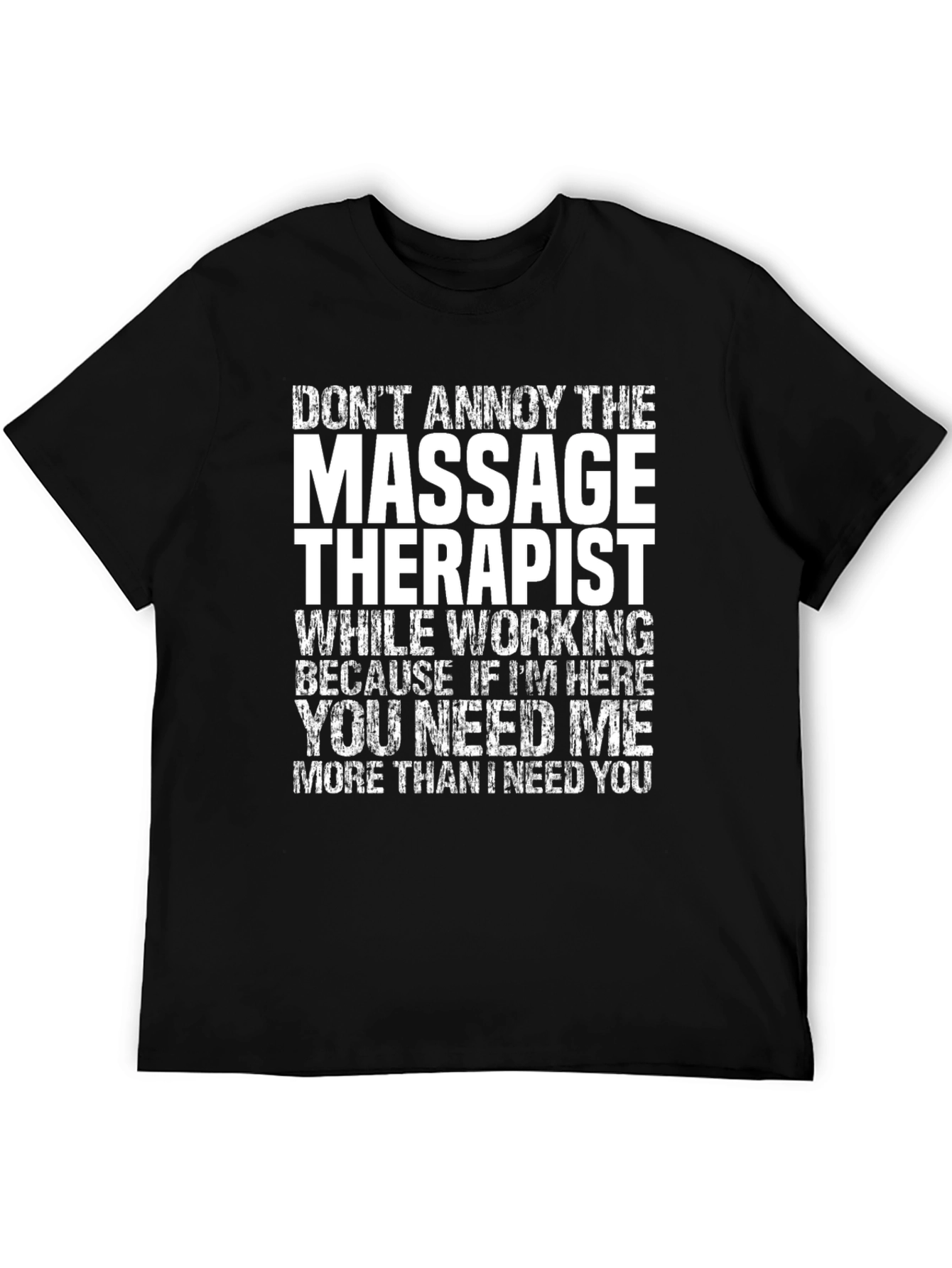 Massage Therapist T-Shirt Funny Gift
