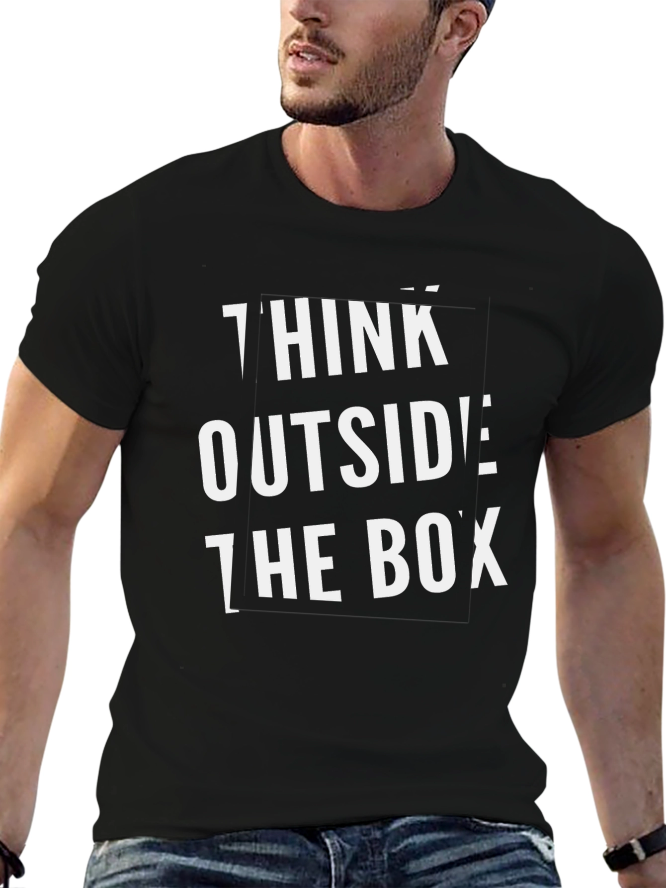 Think Outside The Box Graphic Tee