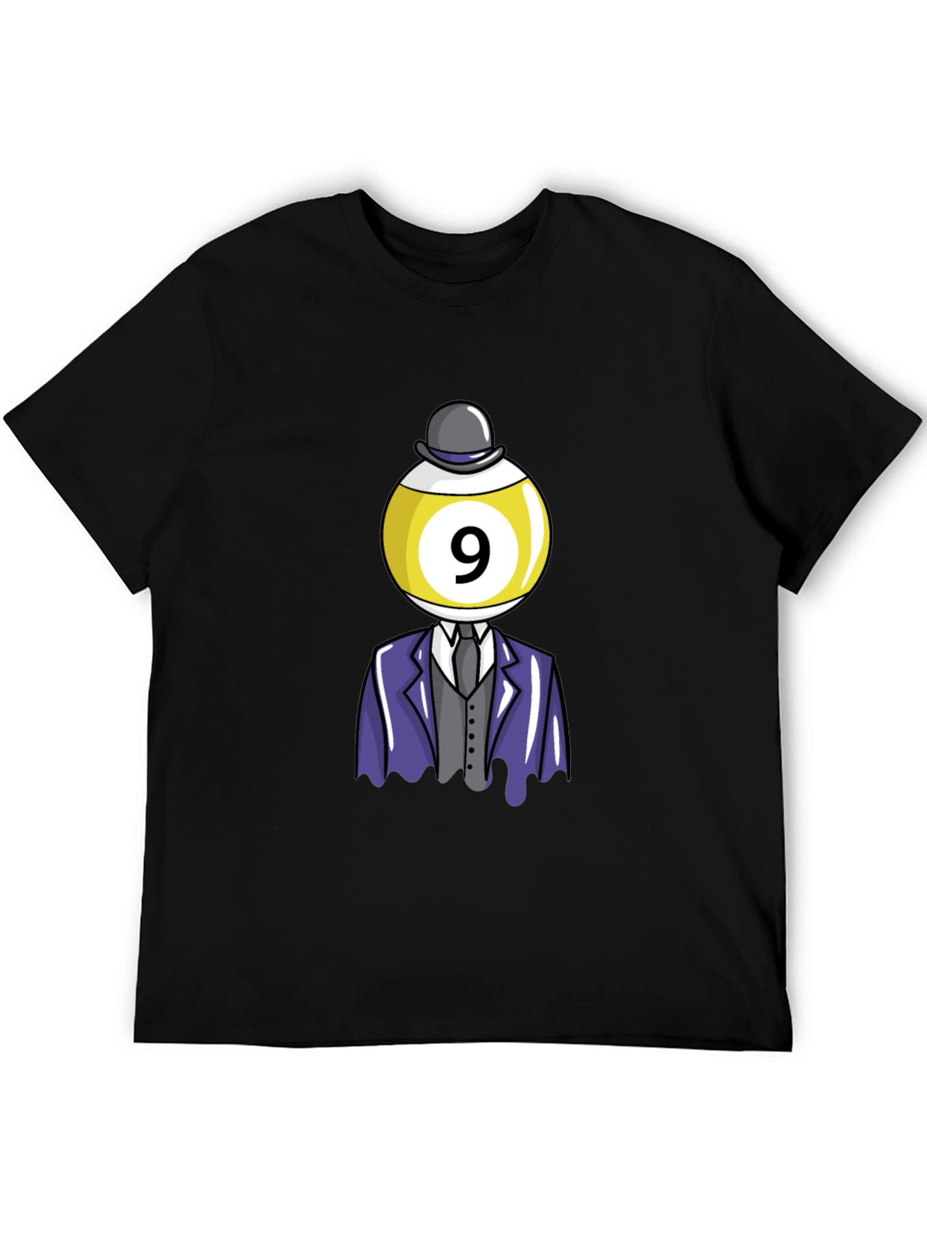 Novelty Nine Ball Head T-Shirt