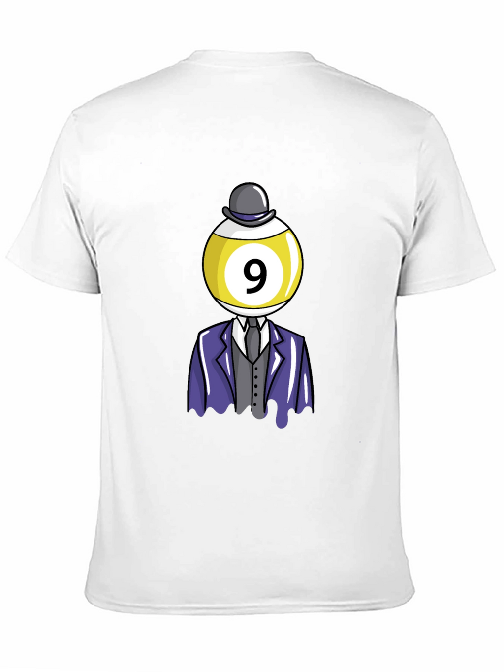 Novelty Nine Ball Head T-Shirt