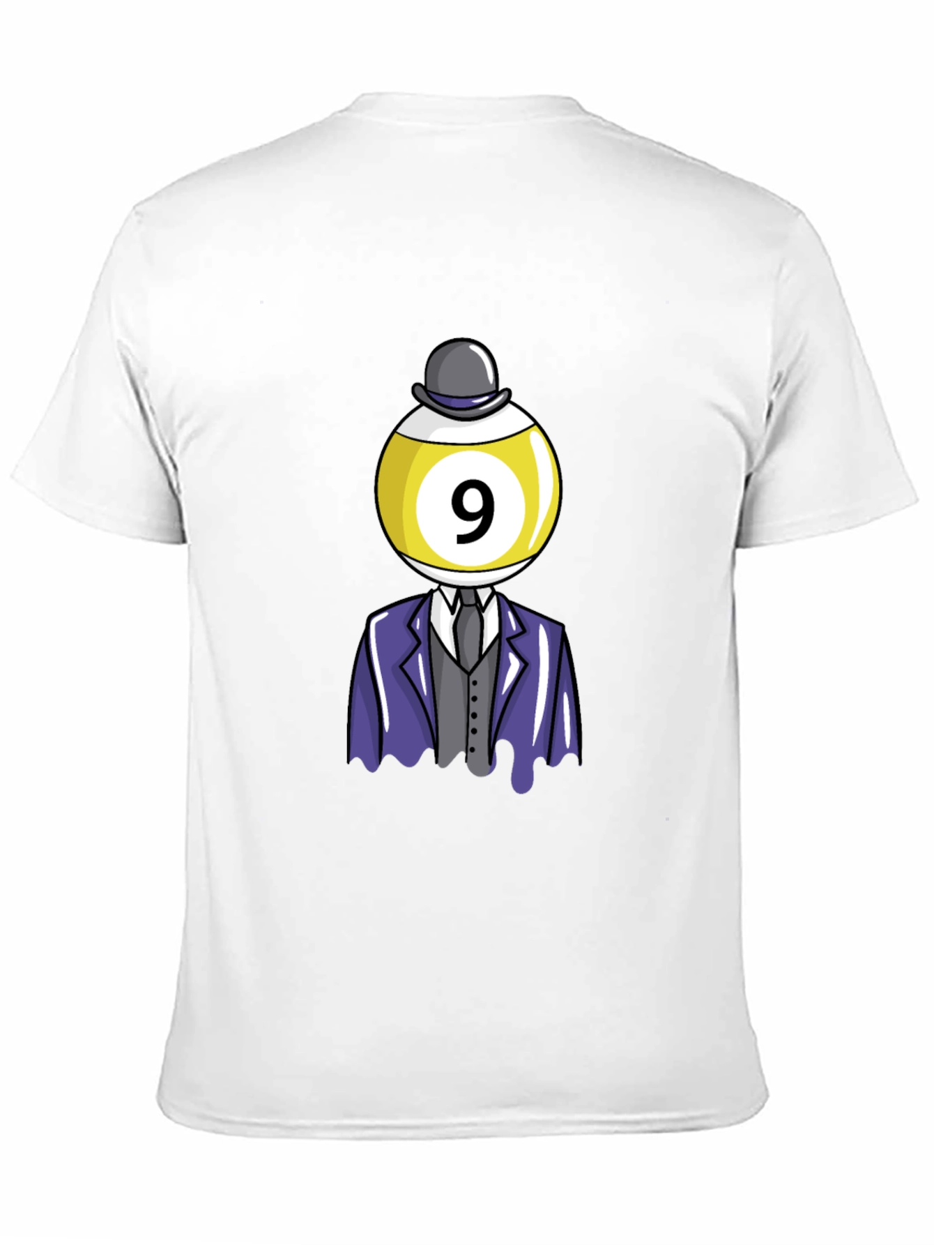 Novelty Nine Ball Head T-Shirt