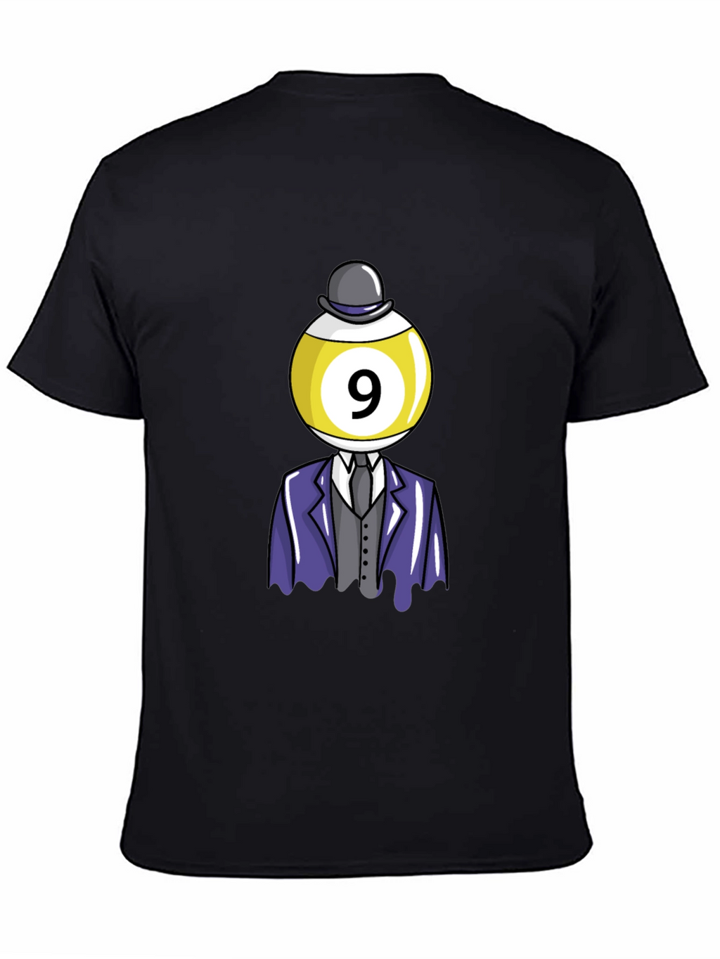 Novelty Nine Ball Head T-Shirt