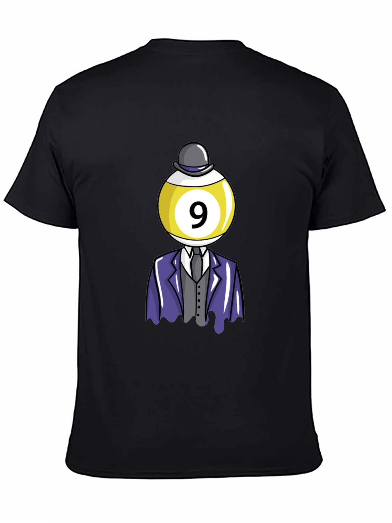 Novelty Nine Ball Head T-Shirt
