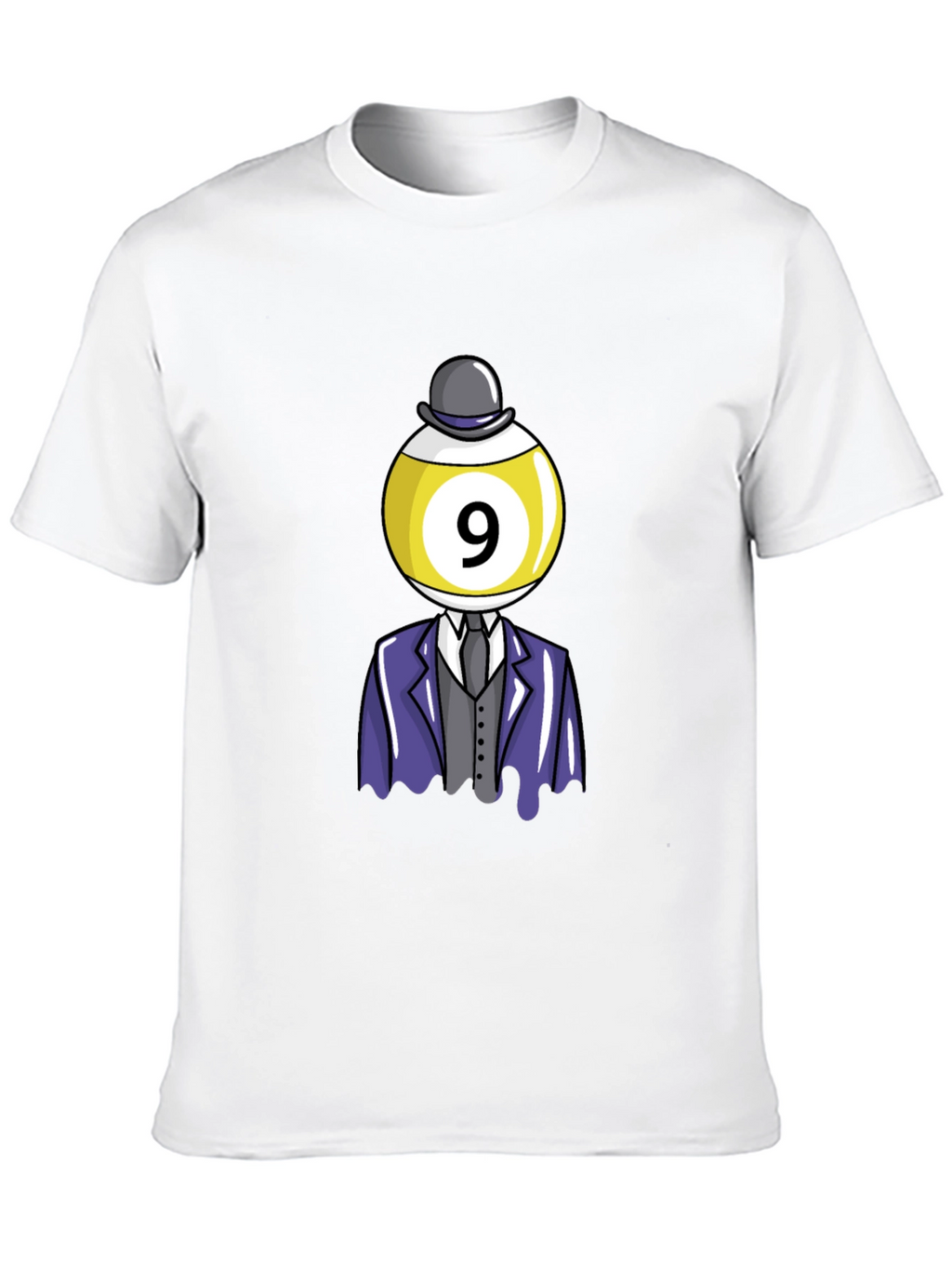 Novelty Nine Ball Head T-Shirt