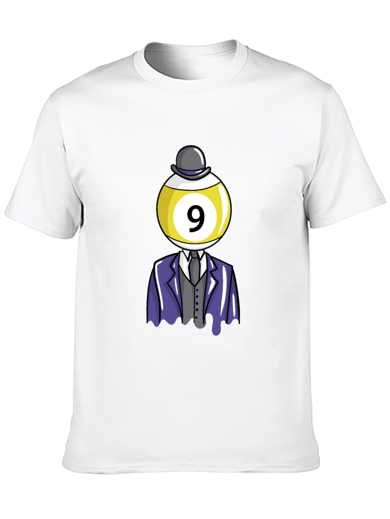 Novelty Nine Ball Head T-Shirt