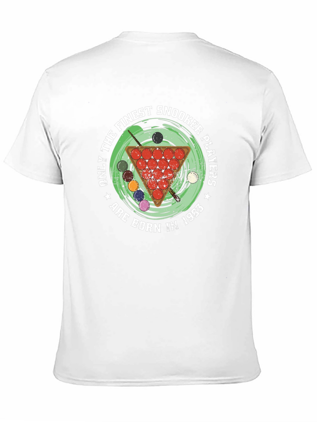Snooker Players Born in 1983 Black T-Shirt