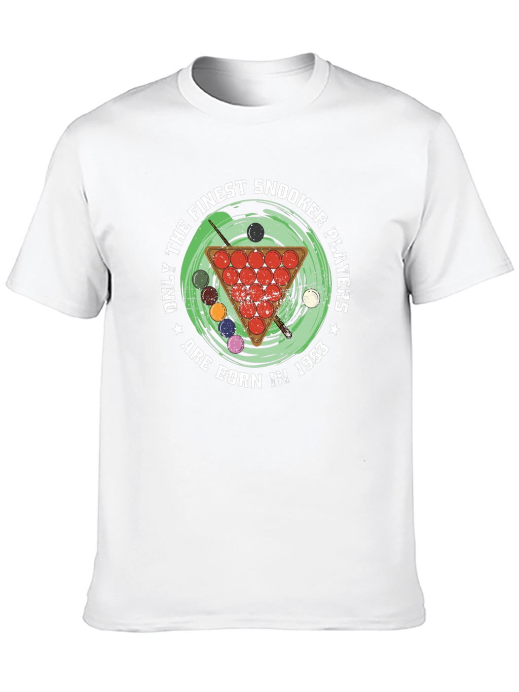 Snooker Players Born in 1983 Black T-Shirt