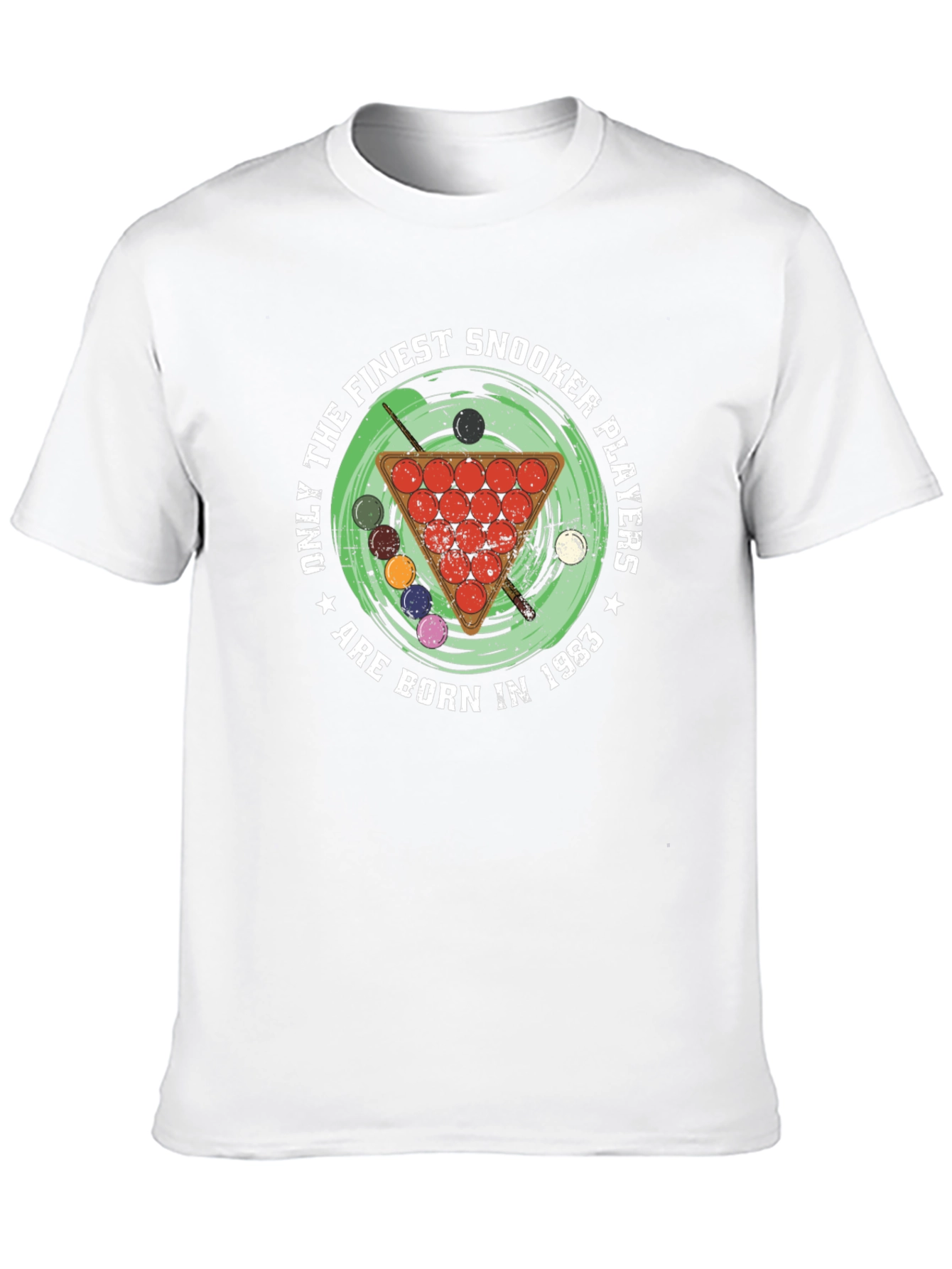 Snooker Players Born in 1983 Black T-Shirt
