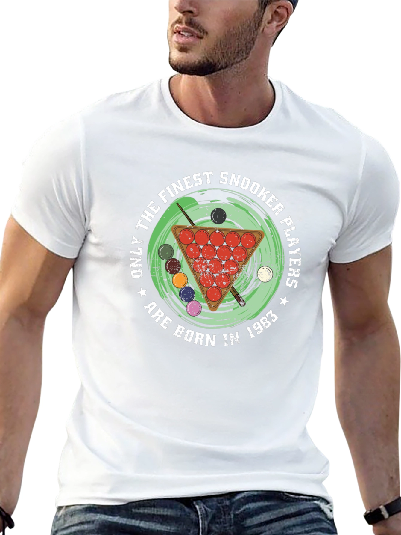 Snooker Players Born in 1983 Black T-Shirt
