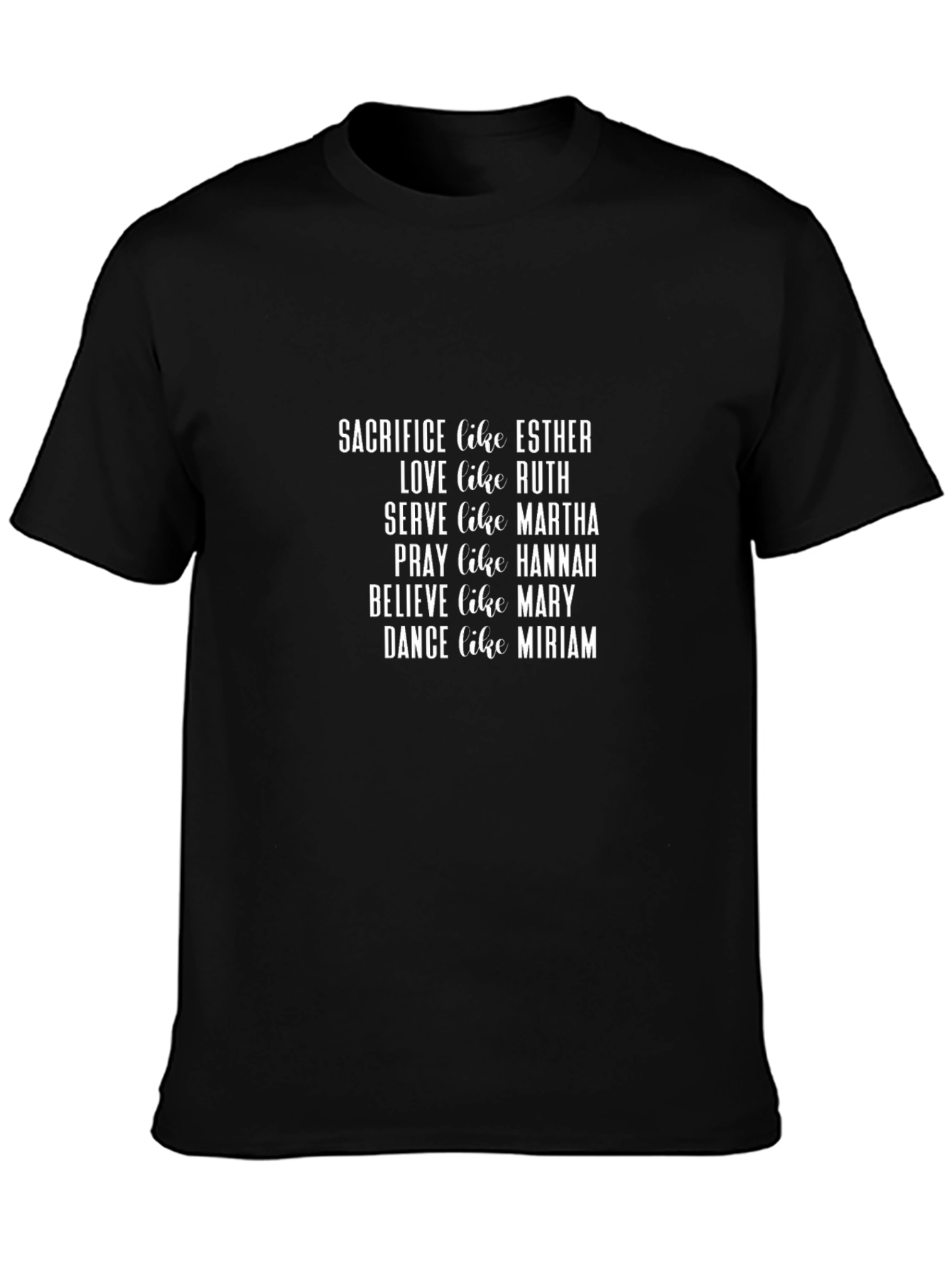 Inspirational Women of the Bible T-Shirt