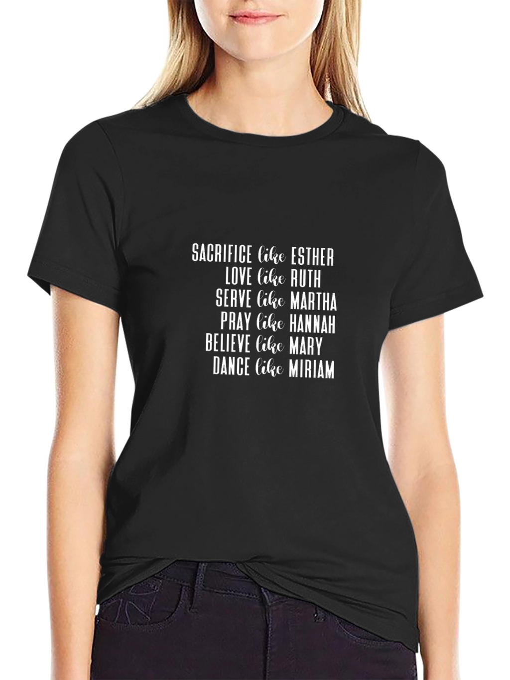 Inspirational Women of the Bible T-Shirt