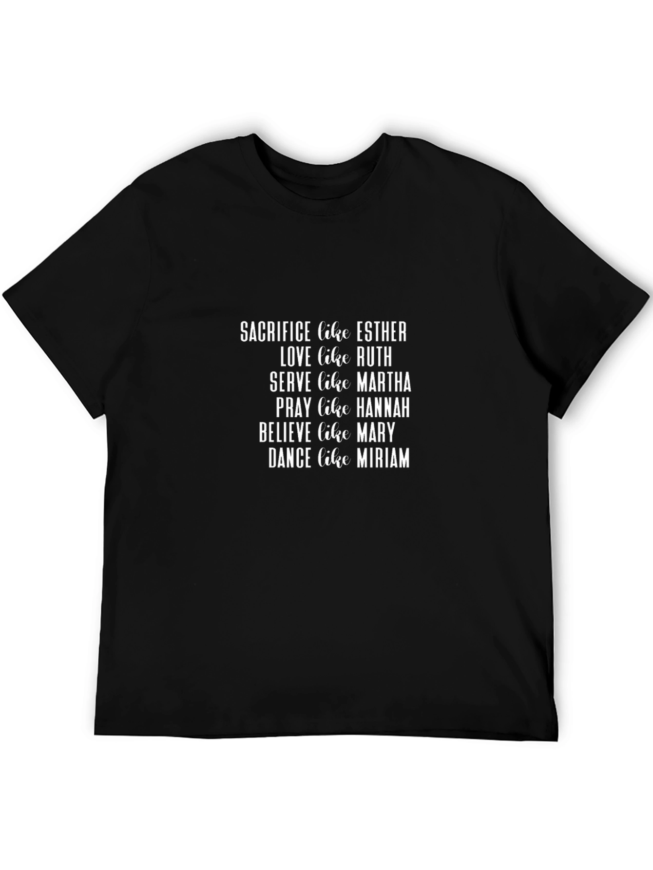 Inspirational Women of the Bible T-Shirt
