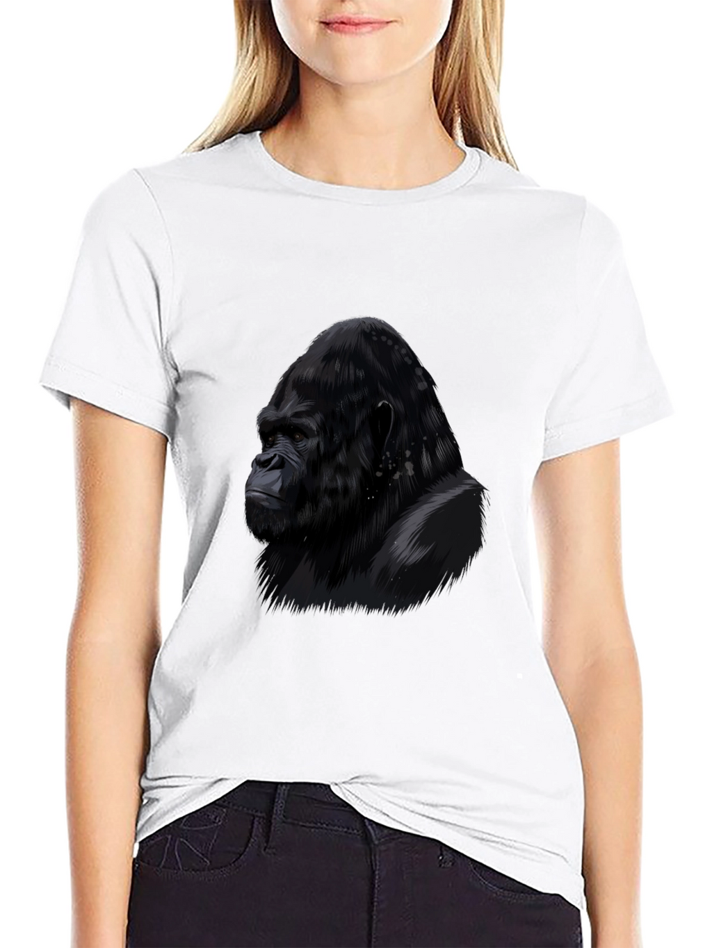 Gorilla Graphic Black T-Shirt