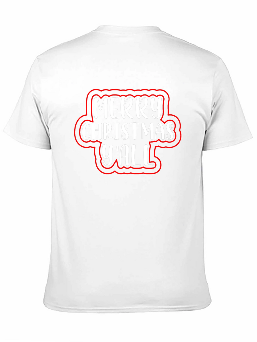 Merry Christmas Yall Graphic Tee - Holiday Cheer