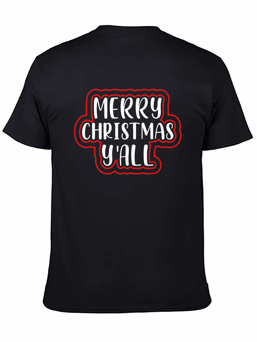 Merry Christmas Yall Graphic Tee - Holiday Cheer
