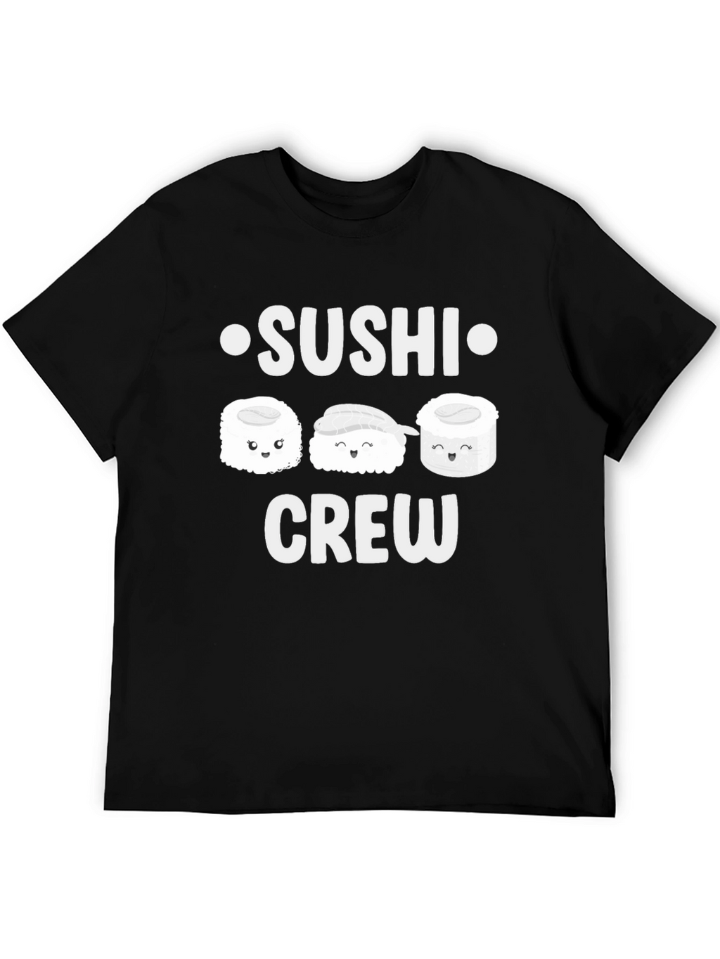 Sushi Crew Graphic T-Shirt - Cute Foodie Tee