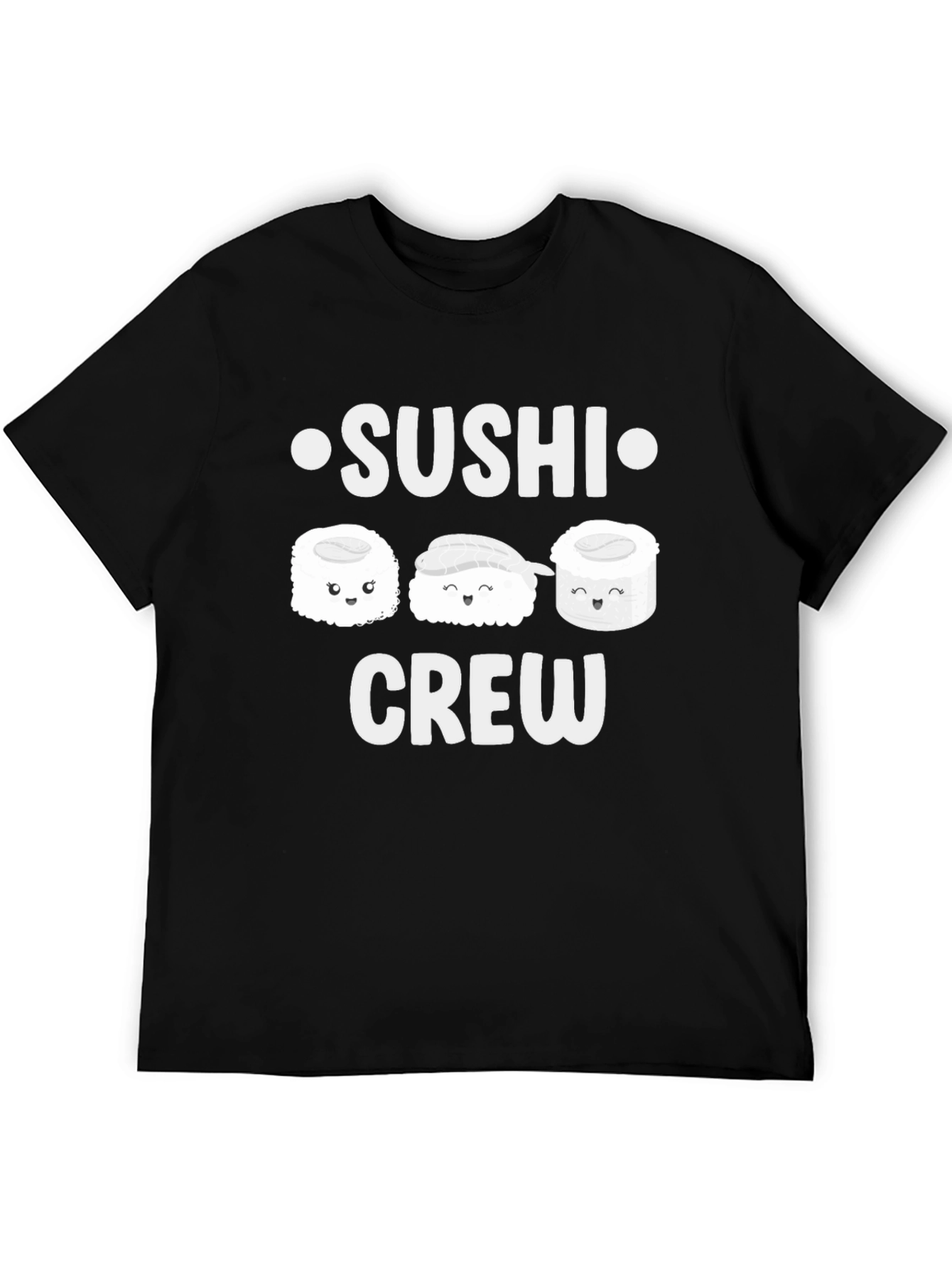 Sushi Crew Graphic T-Shirt - Cute Foodie Tee