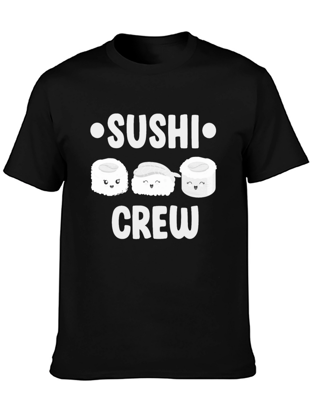 Sushi Crew Graphic T-Shirt - Cute Foodie Tee