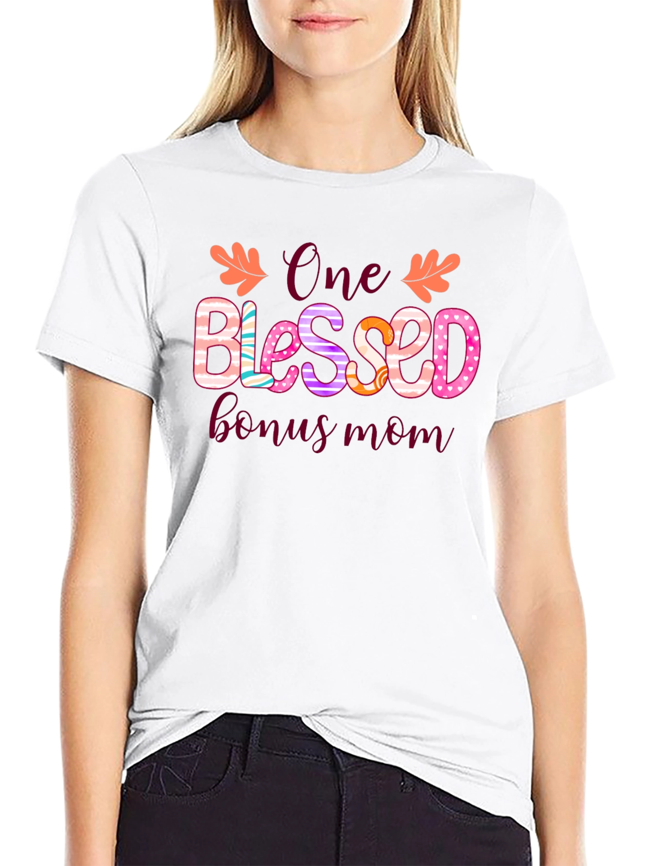 One Blessed Bonus Mom T-Shirt