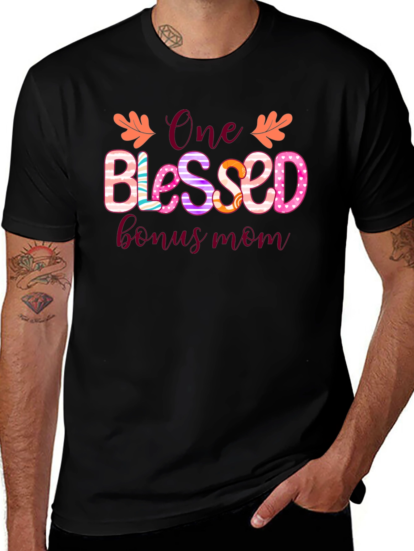 One Blessed Bonus Mom T-Shirt