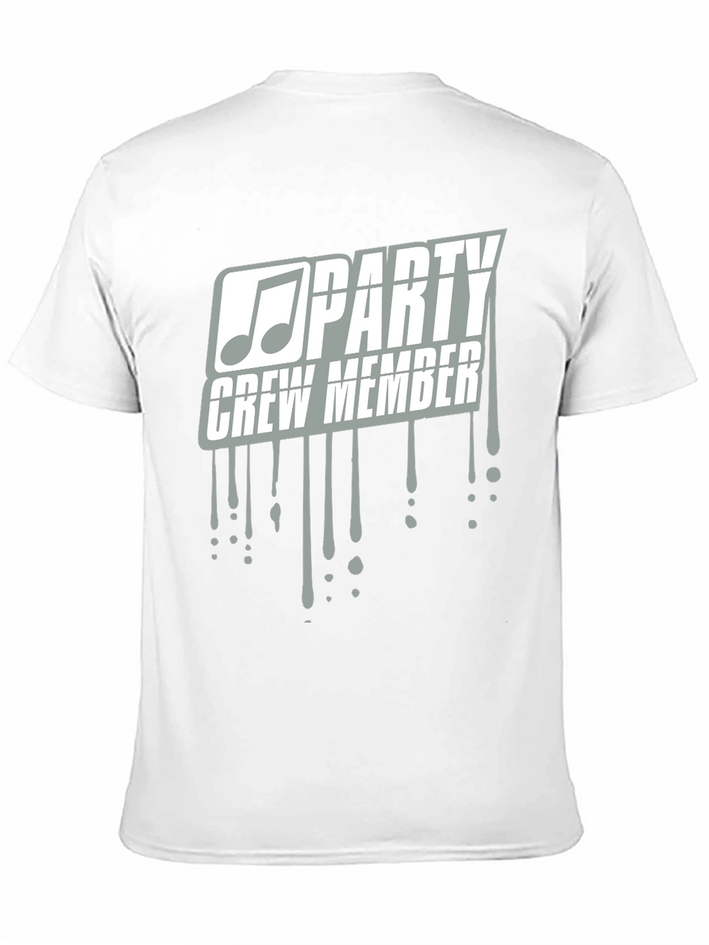 Party Crew Member Tee - Music Note Design