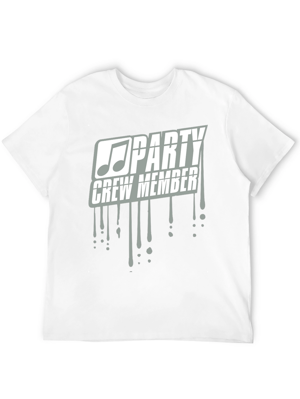 Party Crew Member Tee - Music Note Design