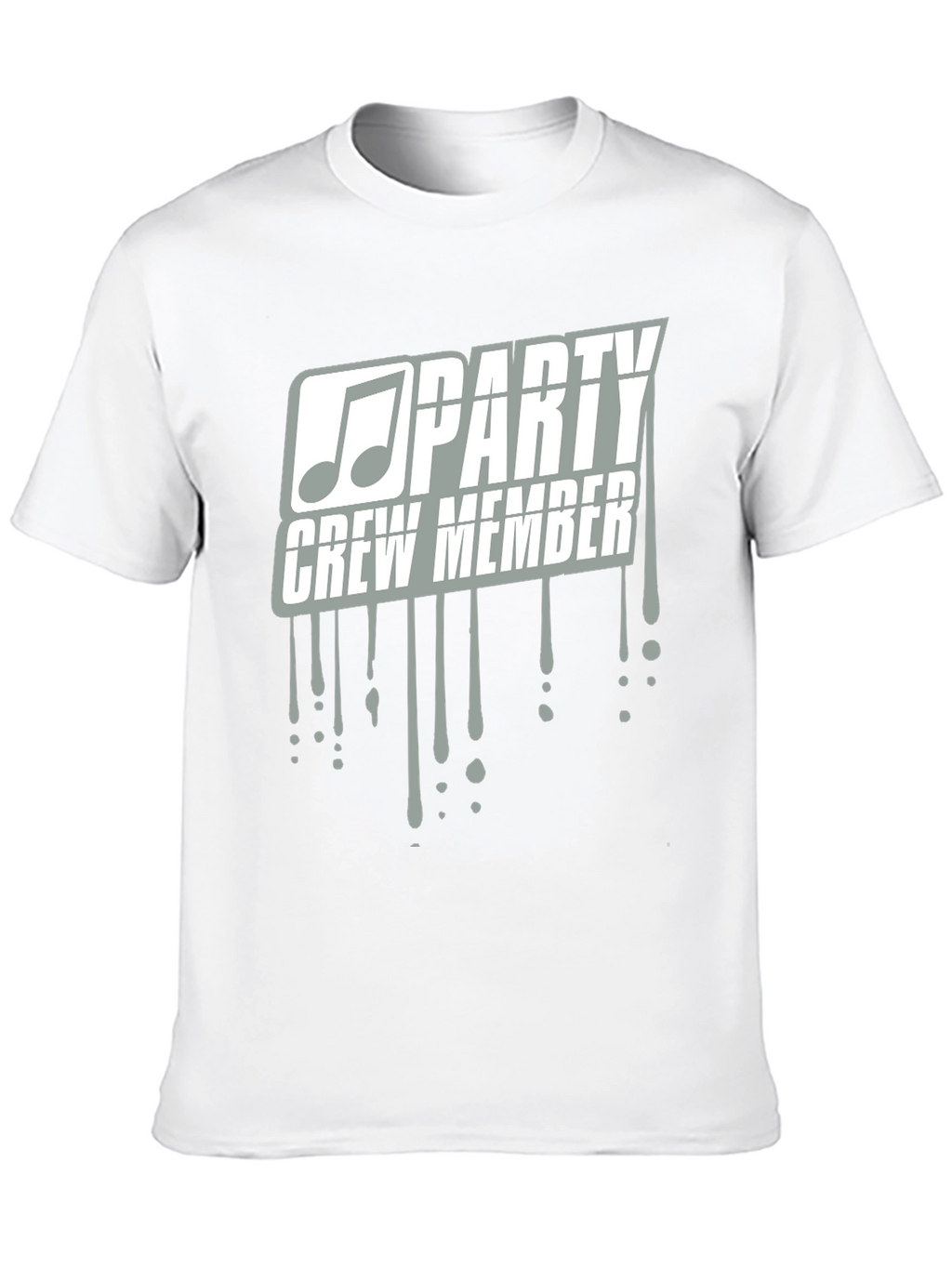 Party Crew Member Tee - Music Note Design