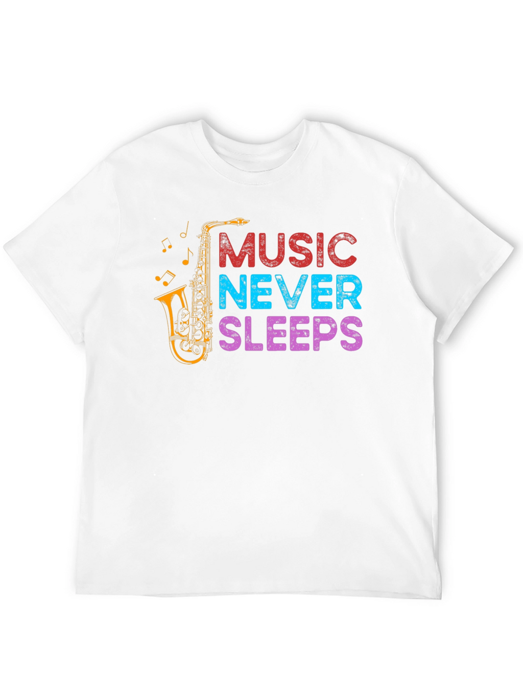 Music Never Sleeps Graphic Tee