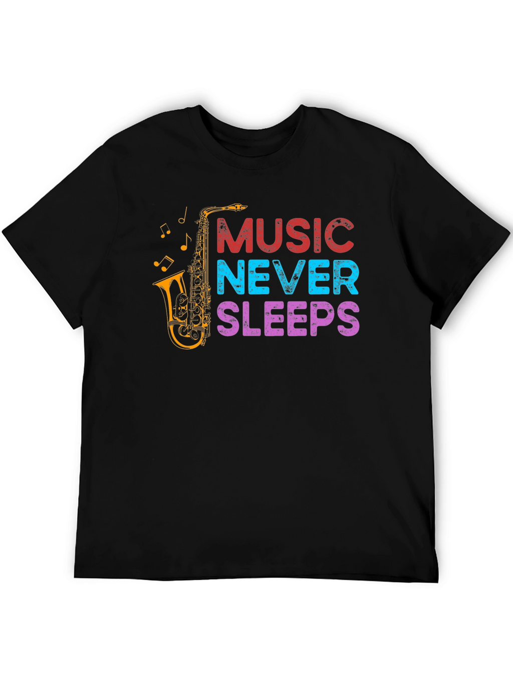 Music Never Sleeps Graphic Tee