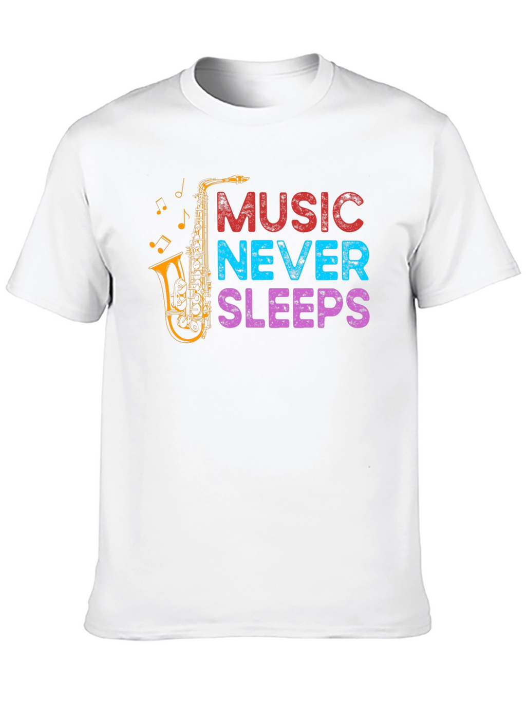 Music Never Sleeps Graphic Tee