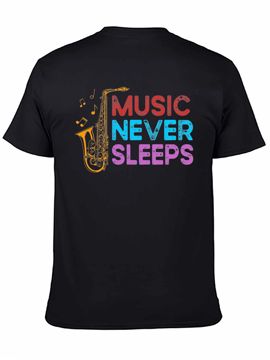 Music Never Sleeps Graphic Tee