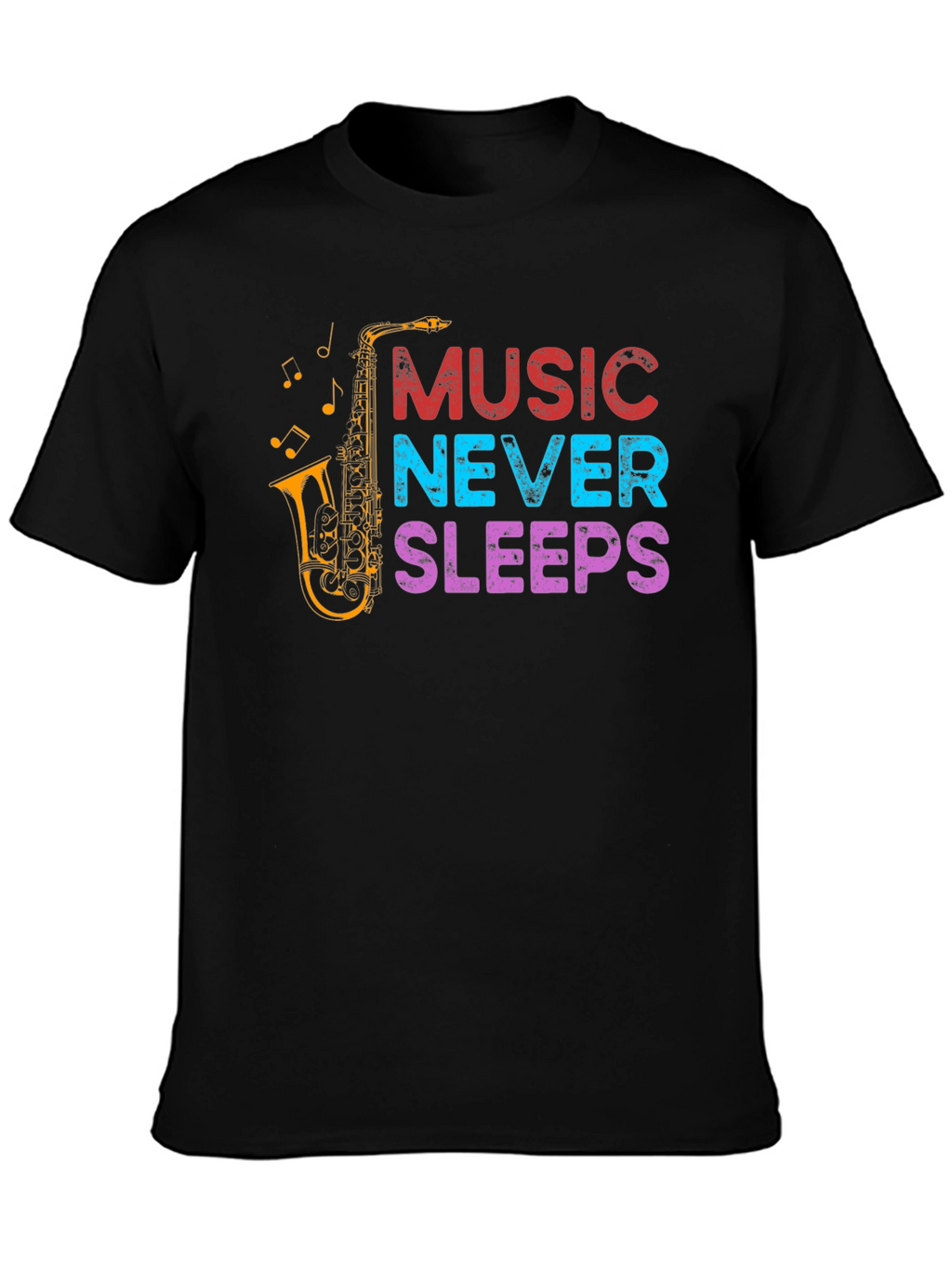 Music Never Sleeps Graphic Tee