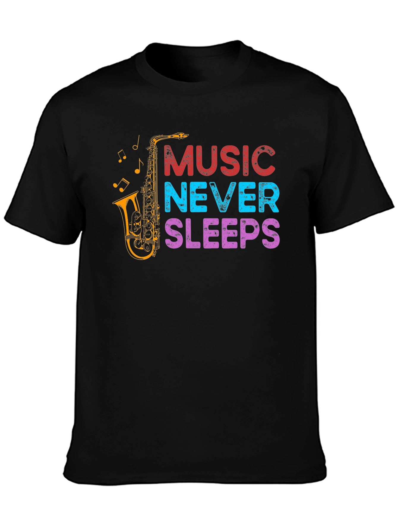 Music Never Sleeps Graphic Tee